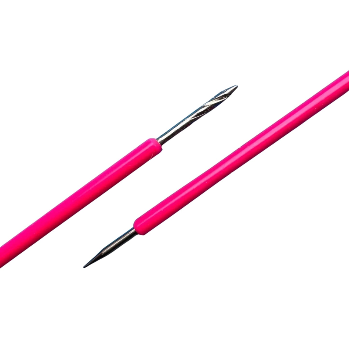 ISIS CUTELARIA Toothpick Double-End Stick With Pink Silicone (pointed tip Pusher) (ISIS015)