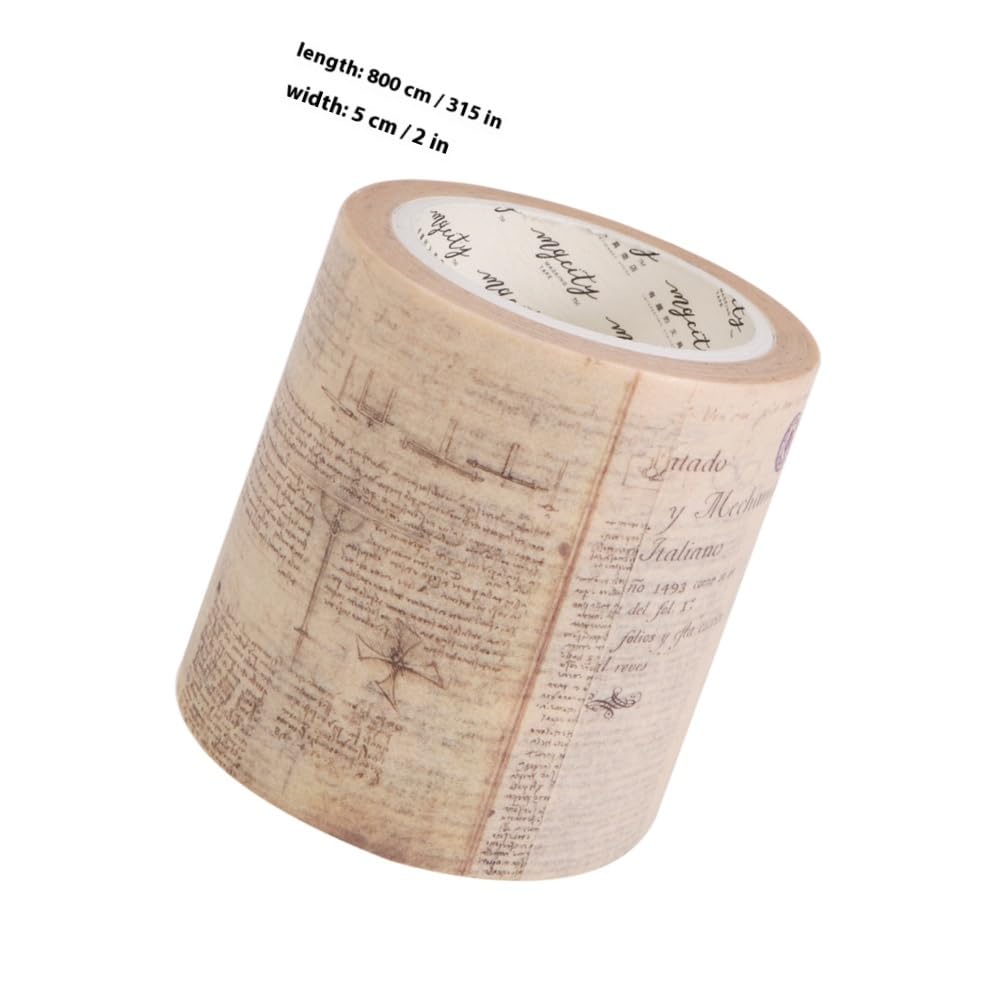 VILLCASE Gothic Washi Tape Decorative Adhesive Tape for Scrapbooking DIY Crafts Wrapping Planner Stickers