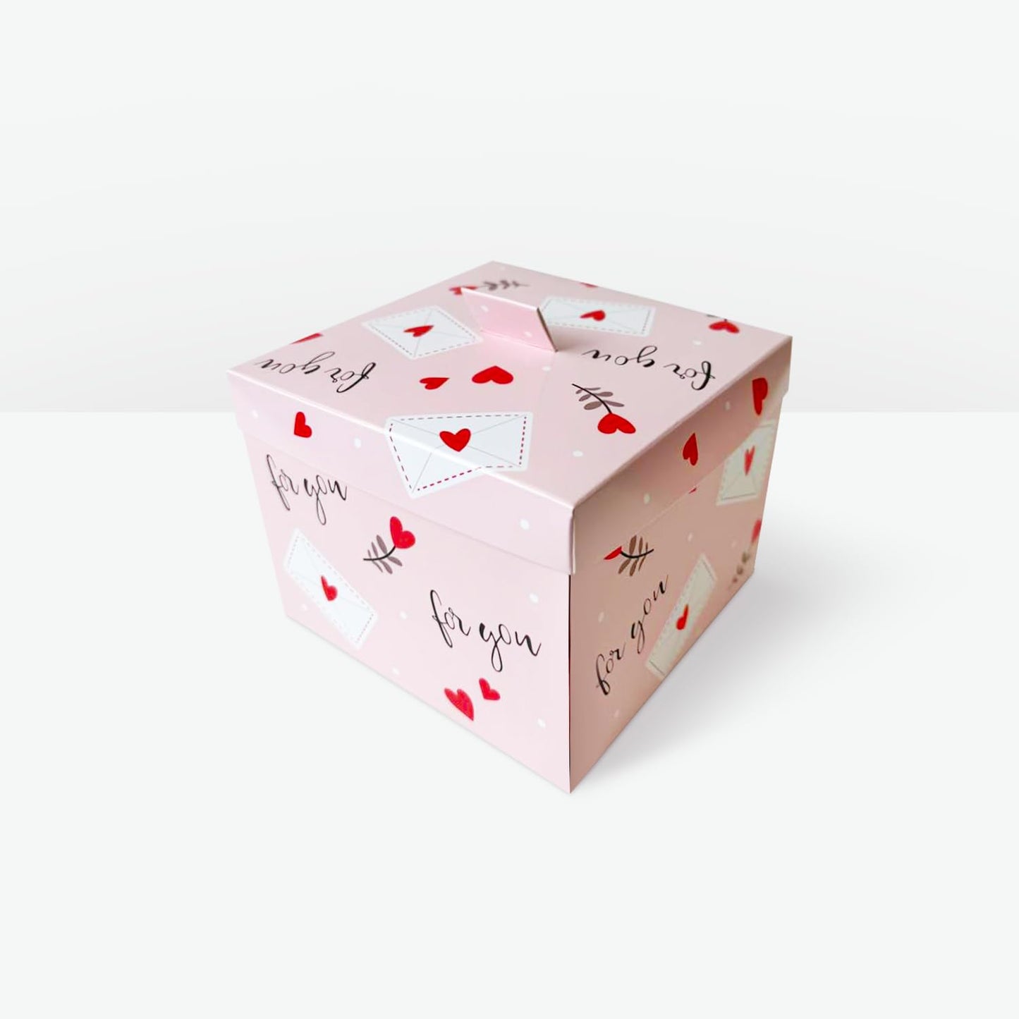 FETTIPOP Butterfly Explosion Gift Box (Love) Kit - Romantic Flying Butterfly Surprise Prank Box for Valentine’s Day, Birthday, Anniversary & Wedding