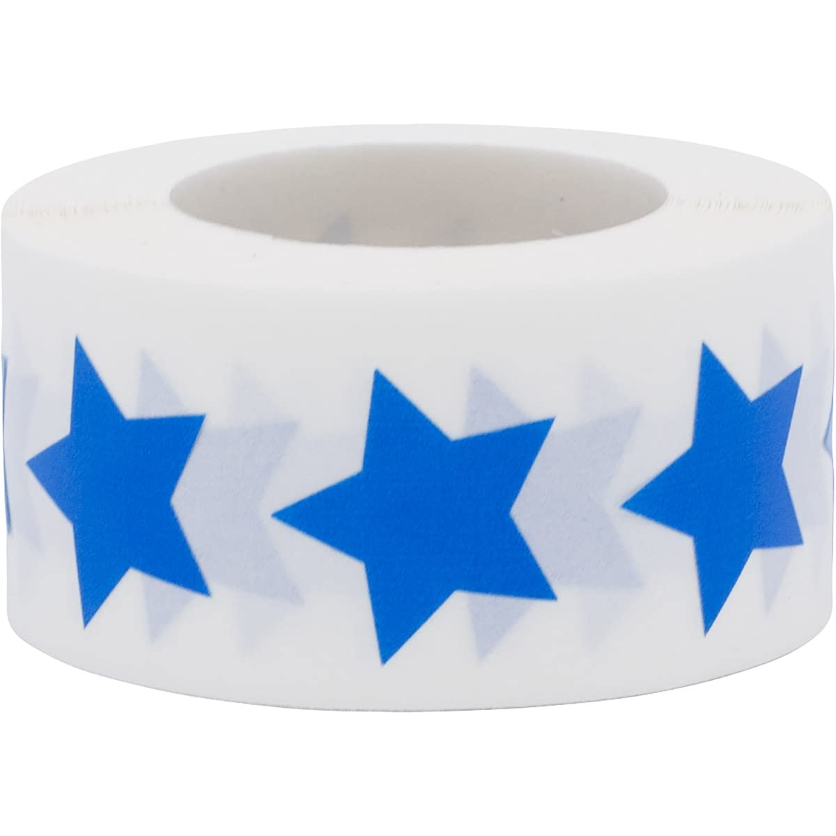 Blue Star Stickers, 3/4" Inch, 500 Semi Gloss Labels per Roll - Perfect for Reward Systems, Decorating, and Crafting in Schools, Offices, Home and Personal Use