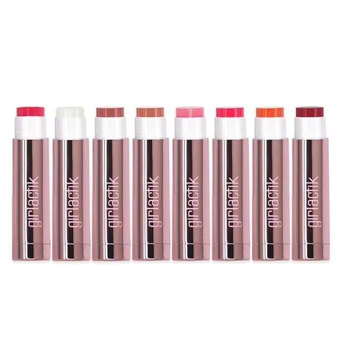 Girlactik Jello Gloss Balm – Hydrating Lip Gloss with Natural Shine, Pink Lemonade Scent, Moisturizing, and Smooth, Perfect for Everyday Lip Care with a Glossy Finish, 0.15 oz (Barely Nude)
