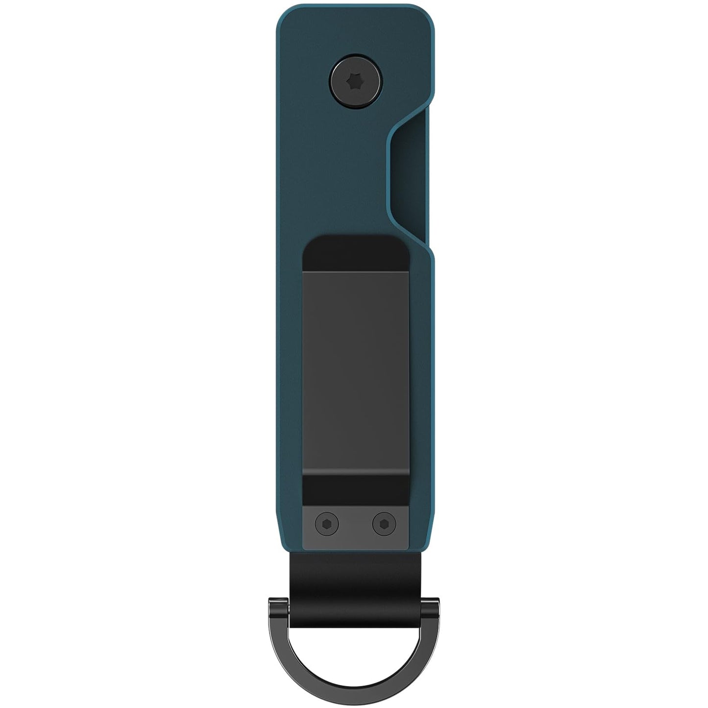 TUXON Key Organizer For Men - Compact Metal Key Holder | Minimalist Innovative Keyholder | Smart Keychain Secures 1-5 Keys (BLUE)