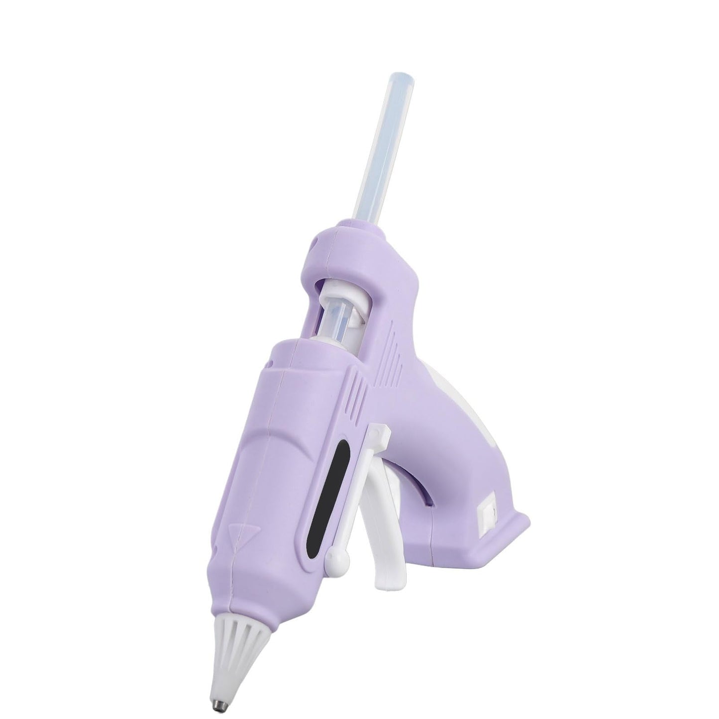 Cordless Glue Gun, Mini Glue Gun, with 10 Glue Sticks, Cordless Hot Melt Glue Tool, Rechargeable Hot Glue Gun Kit, for DIY Gift Craft Decor (Violet)