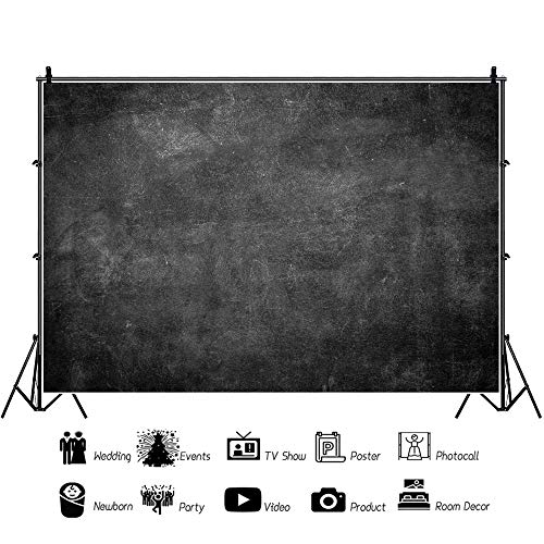 YongFoto 6x4ft Blackboard Photography Backdrop Back to School Background Classroom Interior Decorations Banner Student Kids Portrait Photo Booth Digital Studio Props Wallpaper - size: 6x4ft