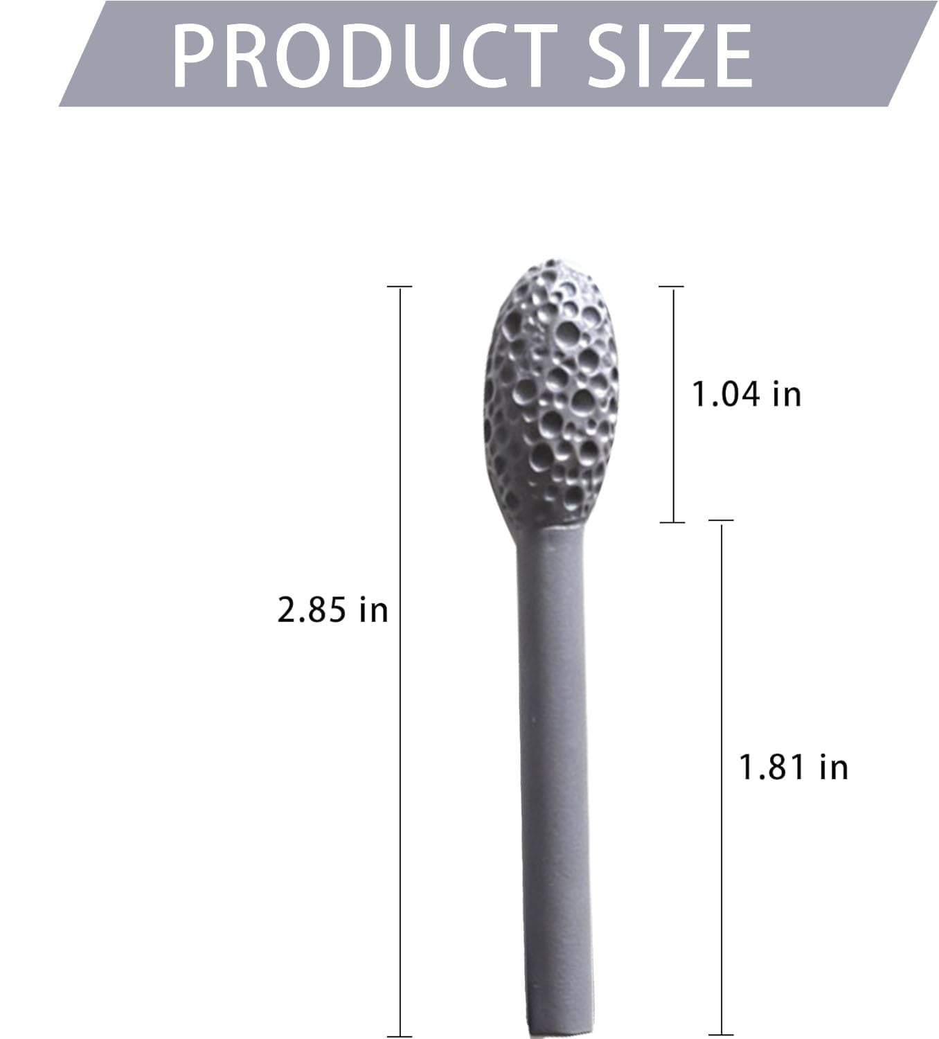 Texture Tool Sets for Clay Art - 9/23pcs Oval Clay Modeling Pattern Rollers Kit with Ergonomic Handles, Small Clay Texture Rollers for Polymer Clay, Pottery (9pcs Single Head)
