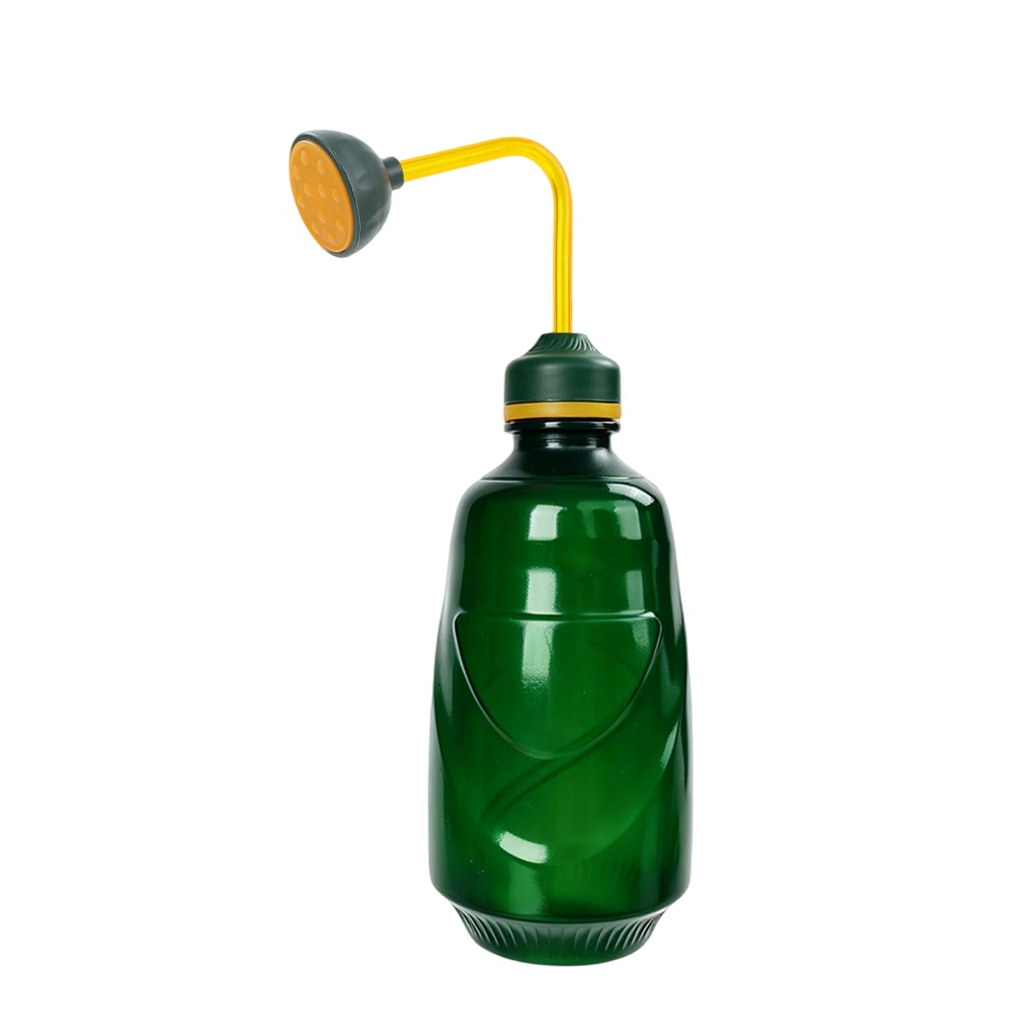 Small Watering Can, 2 in 1 Spray Head Functionality, 450ML Squeeze Garden Plant Watering Can for Seedlings Indoor/Outdoor Plants(Green)