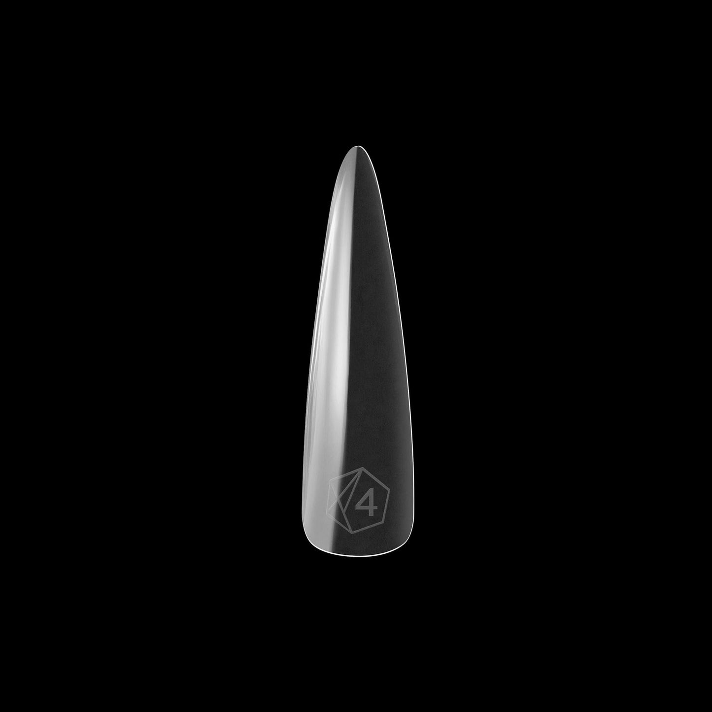 Apres Gel-X® Stiletto Box of Nail Tips | 280 Gel-X Tips, Soft Tips, 14 Sizes 00-9 | Half-sizes Included (Sculpted Stiletto Extra Long, 280 Count)