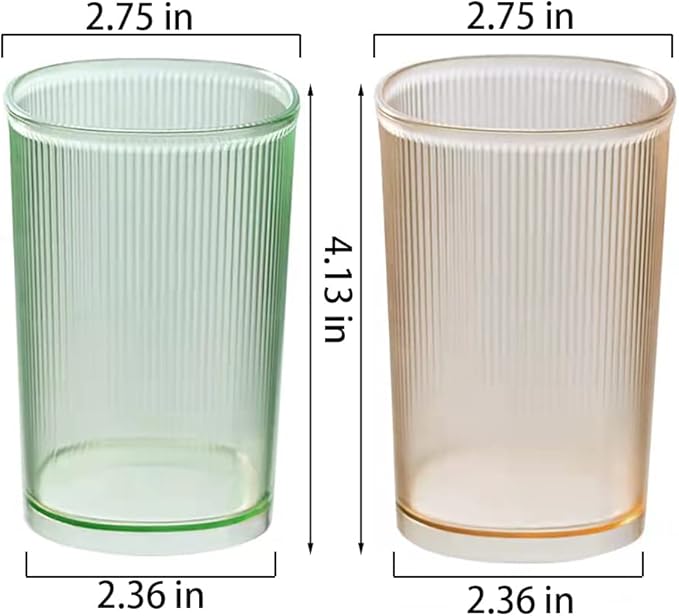 Unbreakable Cup, Bathroom Tumbler, Plastic Toothbrush Holder, Tumbler Cup, Bathroom Cups,Makeup Brush Holder,Set of 2 Reusable Drinking Glasses.