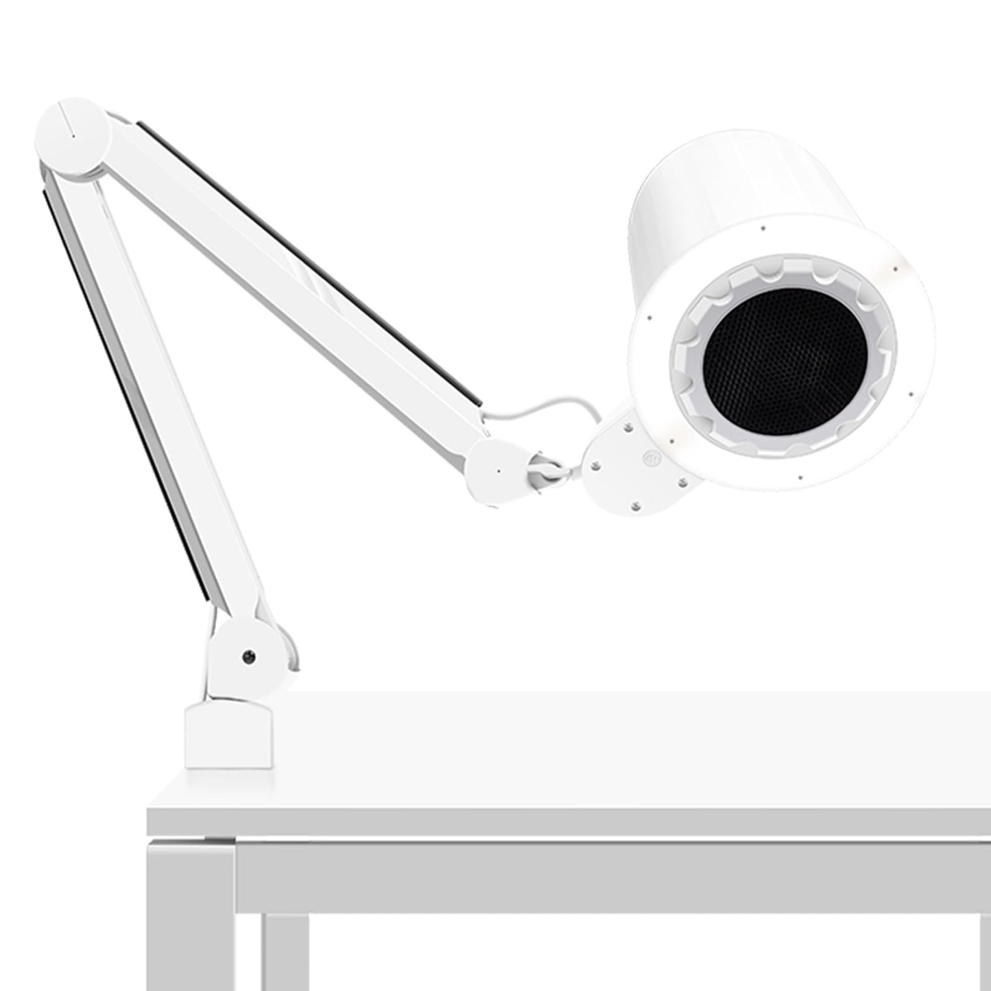 OIYALI Professional dust Collector Nail tech，Manicurist Must Haves,Vacuum Extractor with Light and Filter,Nail Salon Stuff Tools,Nail tech Supplies