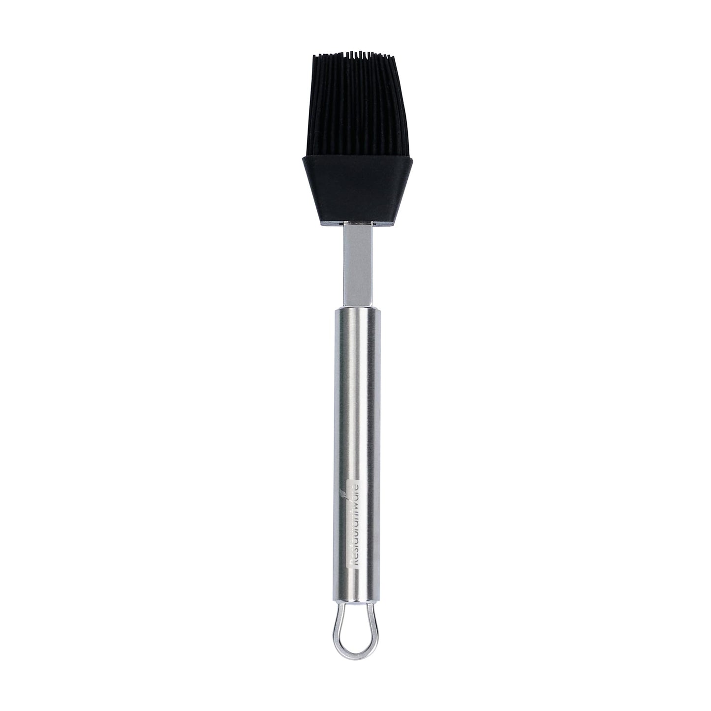 Restaurantware Silicone Basting Pastry Brush - German Standard Heat-Resistant Basting Brush with Stainless Steel Handle, Dishwasher Safe - Egg Wash Brush for Butter, BBQ, Sauce, Baking