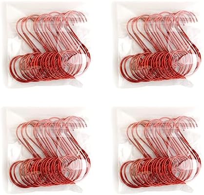 TITA-DONG 80PCS Christmas Ornaments Hooks,Premium S Ornament Hangers for Xmas Tree Decoration,Hangers Christmas Tree Hanger for Christmas Tree Decorations(#2)