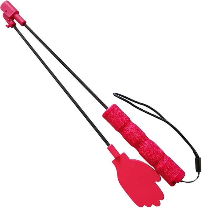 JINPIAOPIAO Portable Dog Training Stick Silicone Whip for Puppy Exercise with Anti Slip Handle Indoor Outdoor Training Tool