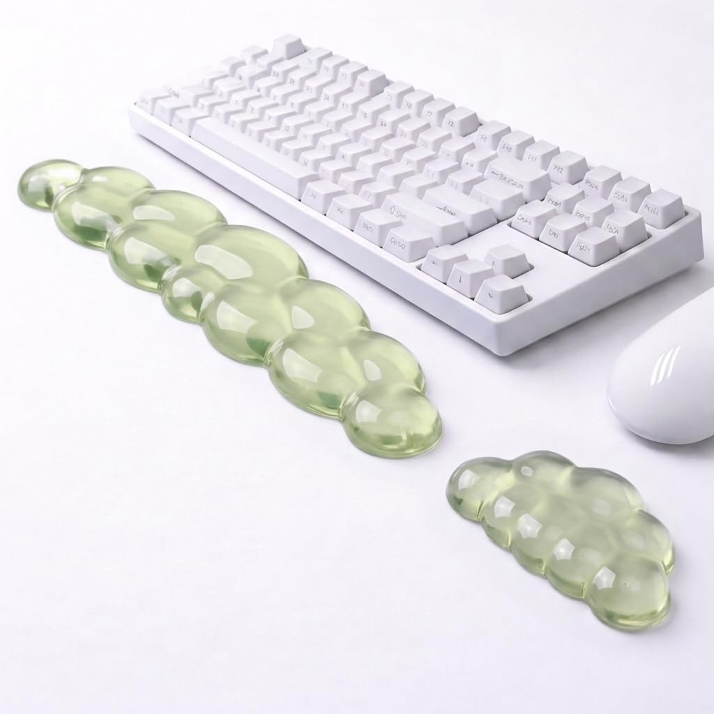 Ultimate Cute Ergonomic Wrist Rest – Instant Relief, Cloud-Like Comfort, Premium Silicone & TPU, Ultra-Soft, Durable, Gift-Boxed for Office, Study, Gaming & More