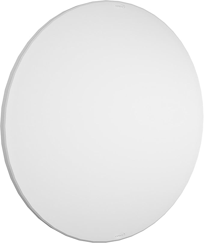 COSCO Commercial 5' (60") Round Blow Mold Table, White