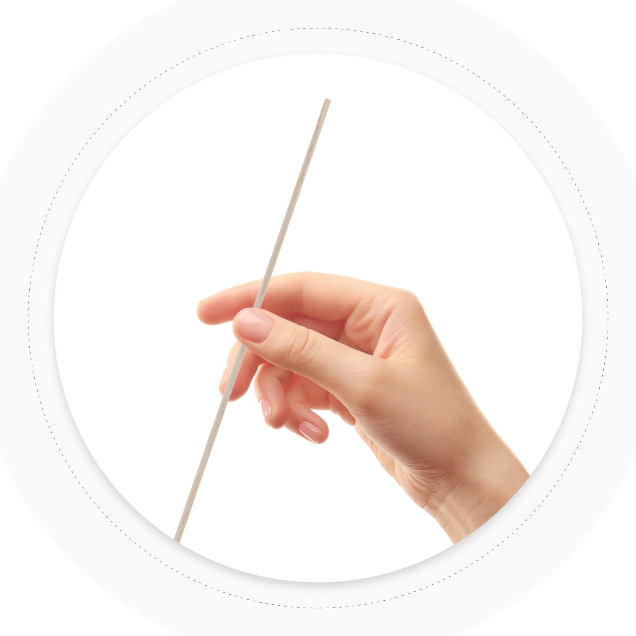 jojofuny 50pcs 300x3mm Square Wood Dowels Rods – Unfinished Wooden Rod Sticks for Crafting, Model Building, School Activities & DIY Projects – Premium Quality, Easy to Cut & Natural Wood Texture