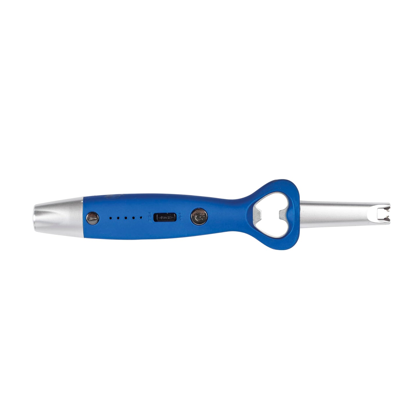 Mad Man 32266 Deluxe Arc Spark Lighter 8.5 x 1.75 x 0.75 Inches, Windproof, Flameless, USB Rechargeable Fire Starter for Candles, BBQ, Bonfire, Camping, Cooking, Hiking, Safety Kit Essential Blue