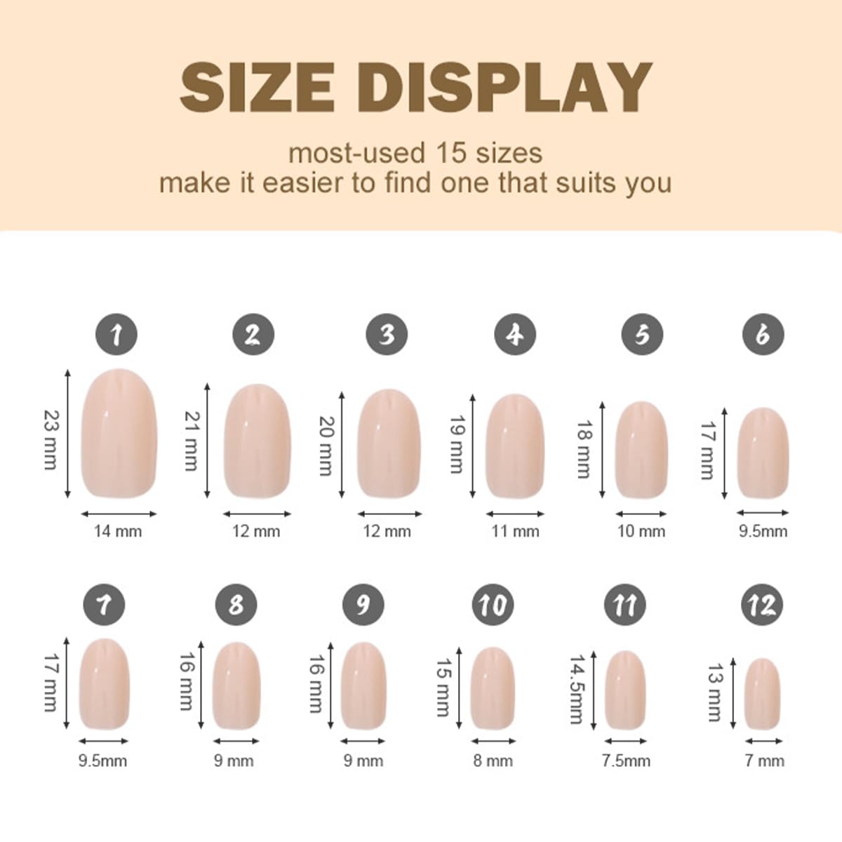 288Pcs Cat Eye Press on Nails Short Almond Fake Nails 12 Color Glitter False Nails Shiny Acrylic Glossy Glue on Nails Gradient Stick on Nail for Women Manicure
