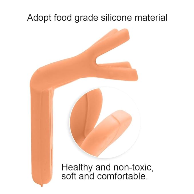 Smile Corrector, Face Trainer Smile Beauty Maker Trainer Forming Mouth Exerciser Training Mouth-shape Exercise Device for Lip Tattoo(Orange)