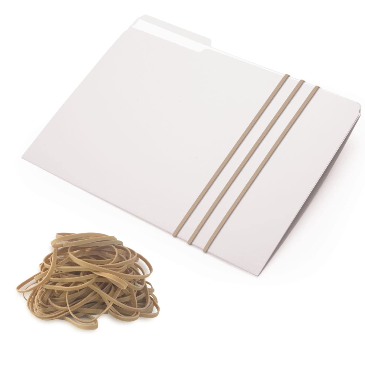 Upgrade Office Supply UPG225117B Rubber Bands, Size 117B (7 x 1/8), 200 Bands, 1 lb Box, USA