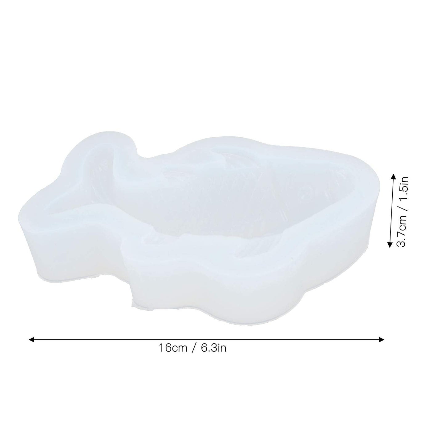 Silicone Koi Fish Mold for Chocolate, Fondant Cake, Ice Cream Making, DIY Baking Tool with Fish Shape Design