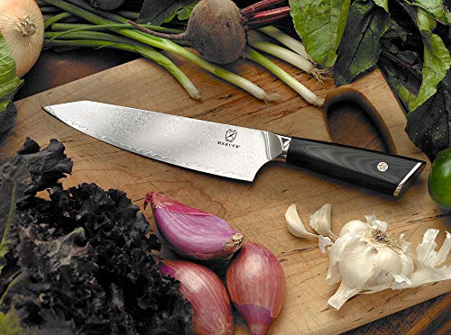 Mercer Culinary Premium Grade Super Steel, 8-Inch Chef's Knife, G10 Handle - style: Chef's Knife G10 Handle 8 Inch