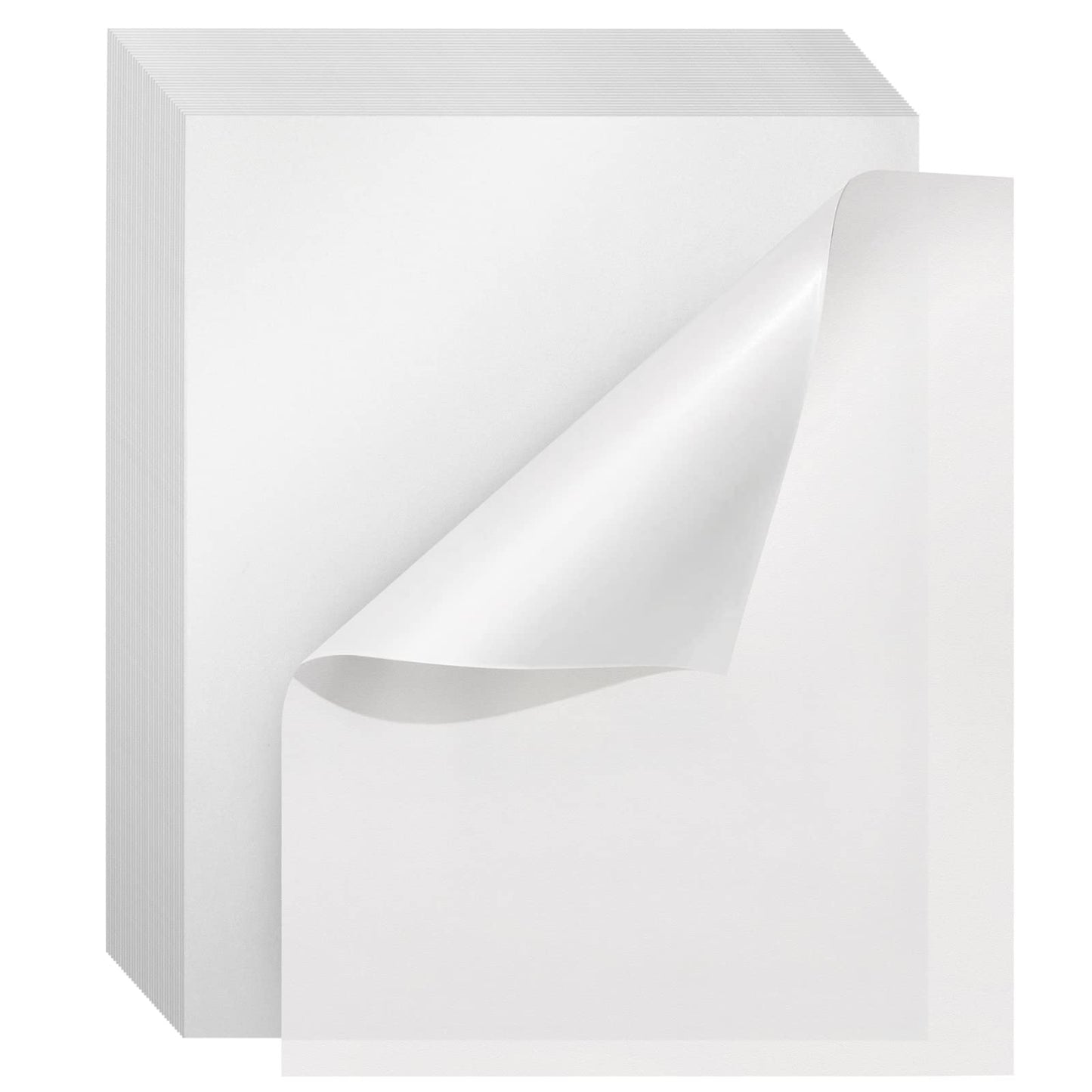 Bright Creations Glassine Sheets - Archival Glassine Paper for Artwork - Photo Protection Paper for Grease-Resistant Baking & DIY Crafts - 100 Pack, 16x20 in, White