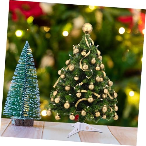 Christmas Tree Stand Plastic Base for Artificial Trees White Stable Support for Pole Decorations and Holiday Displays