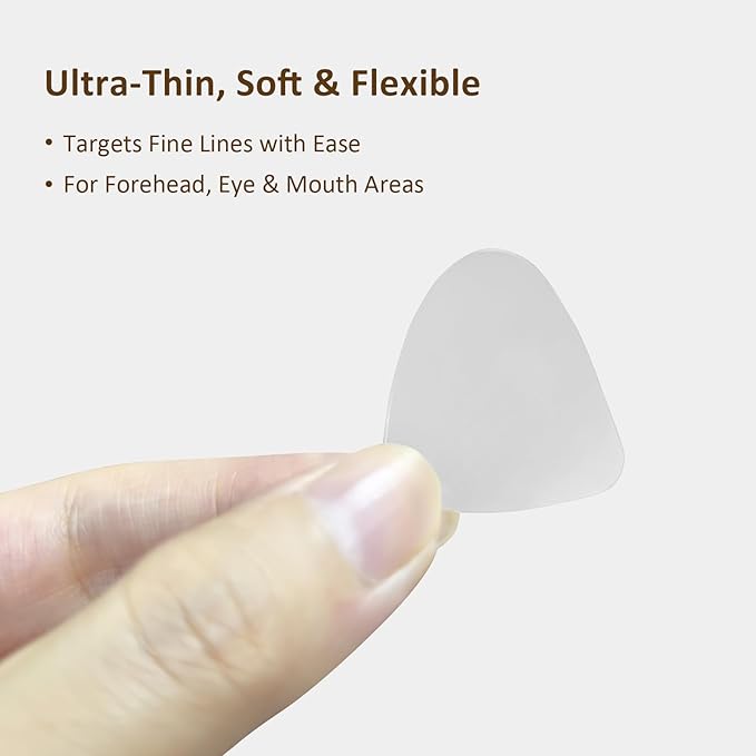 Forehead Wrinkle Patches for Face Wrinkles Overnight, Anti Wrinkle Facial Patches and Face Tape, Fine Line Remover Strips for Eye, Mouth, Frown, Smile Lines, Crows Feet, Elevens, Lift Effect, 160 Pcs