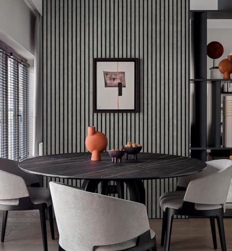 myforHD Wallpaper Peel and Stick Wood Grating Stripe Self-Adhesive Wallpaper Faux Wood Contact Paper Wood Slats Self Adhesive Wall Paper PVC Vinyl Film Removable Waterproof (Wood D, 17.3" x 118") - color: Wood D, size: 17.3" x 118.1"