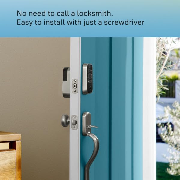 Yale Assure Lock 2 Deadbolt, Lifetime Brass Key-Free Smart Lock with Z-Wave Connected Keypad for Code Entry, YRD430-ZW2-P05