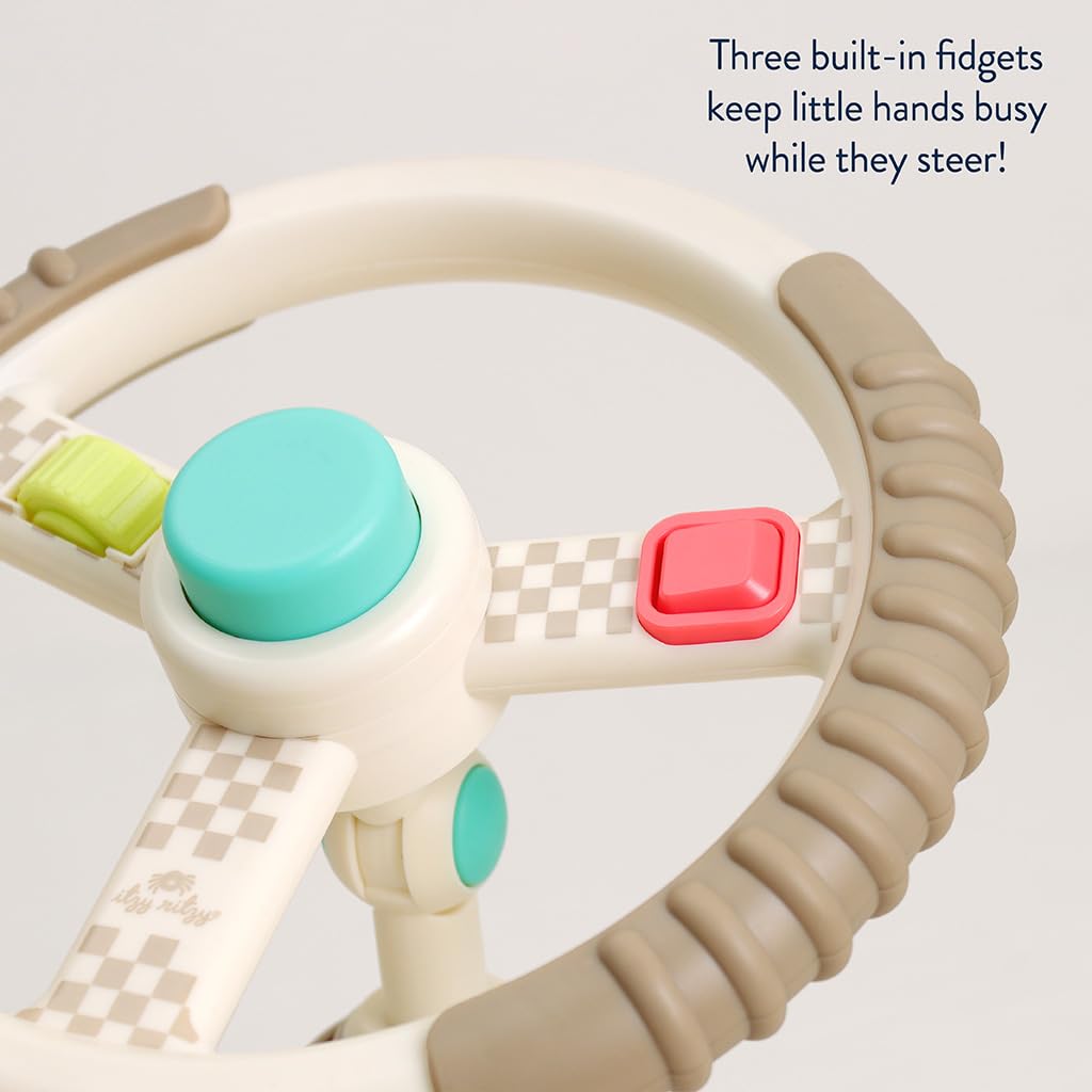 Itzy Ritzy - Bitzy Driver Steering Wheel Wagon and Stroller Activity Toy