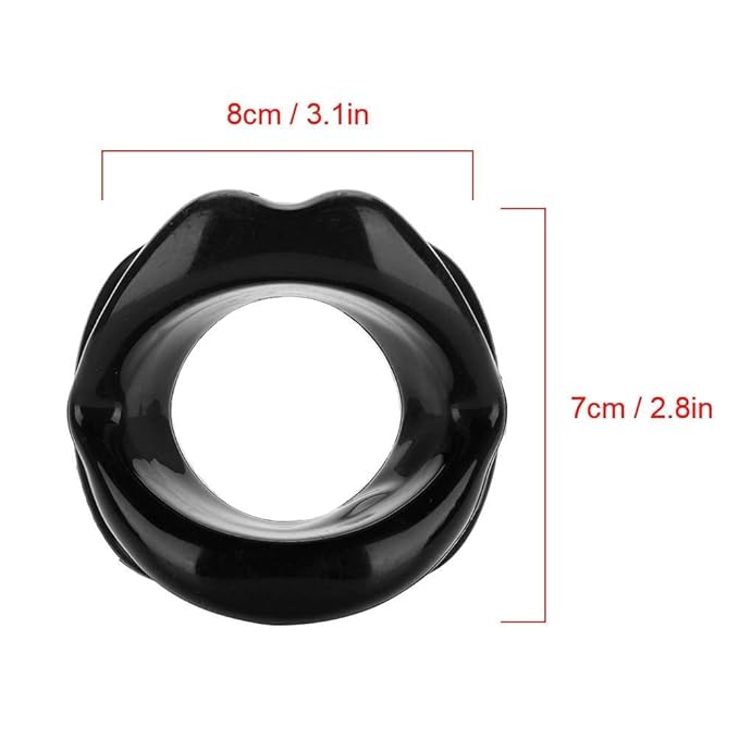 Lip Trainer, Face Slim Exerciser Muscle Lips Trainer Tightener Silicone Face Lifting Lip Exerciser Mouth Muscle Tightening Tool Face Exercise Lips Trainer Face Beauty Tools for