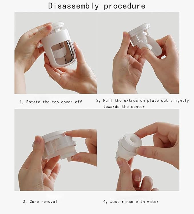 𝟐𝟎𝟐𝟓 𝐔𝐩𝐠𝐫𝐚𝐝𝐞𝐝 So Nice Toothpaste Dispenser Wall Mounted Bathroom Automatic Toothpaste Squeezer,Visualization of Toothpaste Flow Rate(White&Transparent)