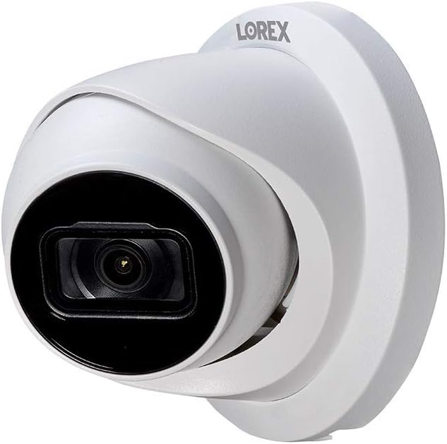 16-Channel Nocturnal NVR System with 4K (8MP) Smart IP Dome Security Cameras with Real-Time 30FPS Recording and Listen-in Audio 4 / White