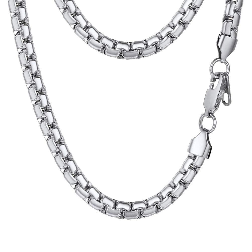 PROSTEEL 20 inch Mens Chain Necklace Necklaces Cool Men Jewelry 316L Stainless Steel Chains