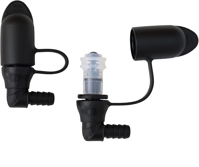 Hydration Bladder Bite Valve Replacement Mouthpiece Fit for Any Water Backpack and Most Brands, with Manual Switch Valve