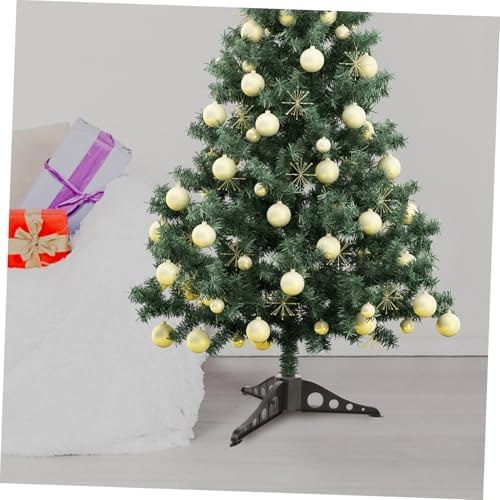 Christmas Tree Base Artificial 1.2m High Sturdy Bracket Triangle Fixation Easy to Set up