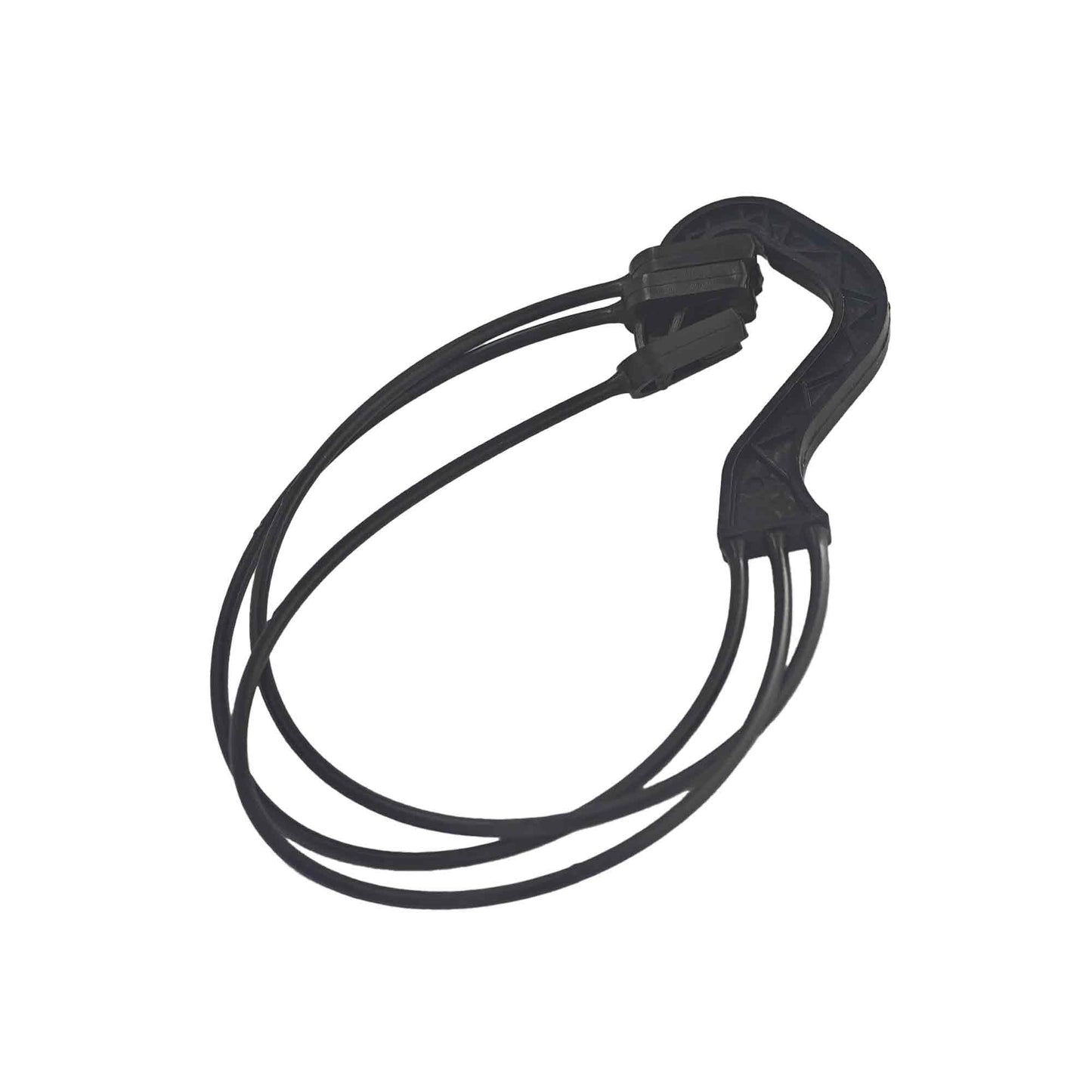 bskkw 6PCS Black Hanging Planter Hooks, Plastic Chain Holders with Hooks for Flower Pots, Indoor Outdoor Plants and Bird Feeders
