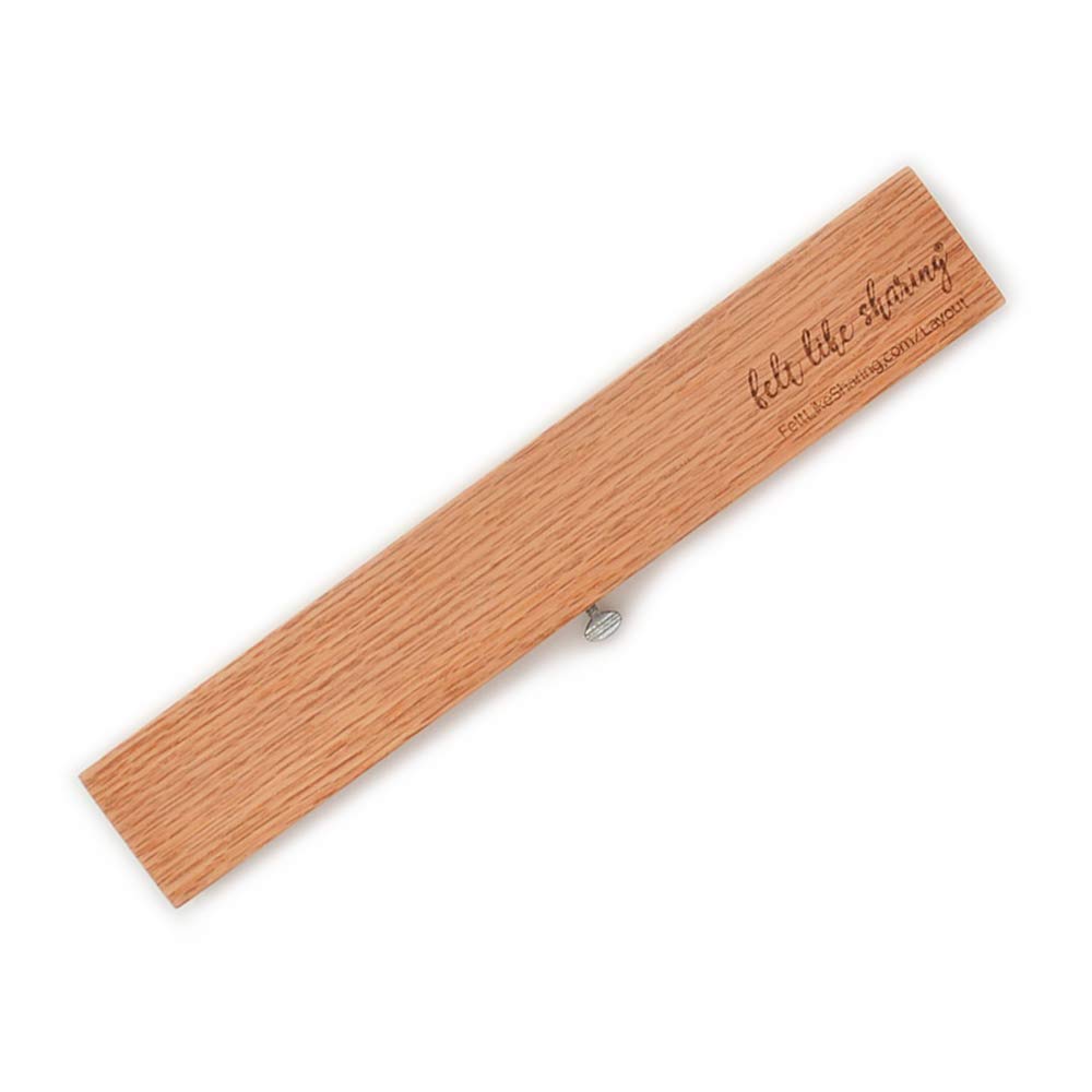 Felt Like Sharing Wooden Oak Stand for 10” Felt Letter Boards – Premium Handmade Display Stand for Sign, Quotes & Photos – Adjustable Thumb Screw Fit – Accessory for Office, Classroom & Home Decor
