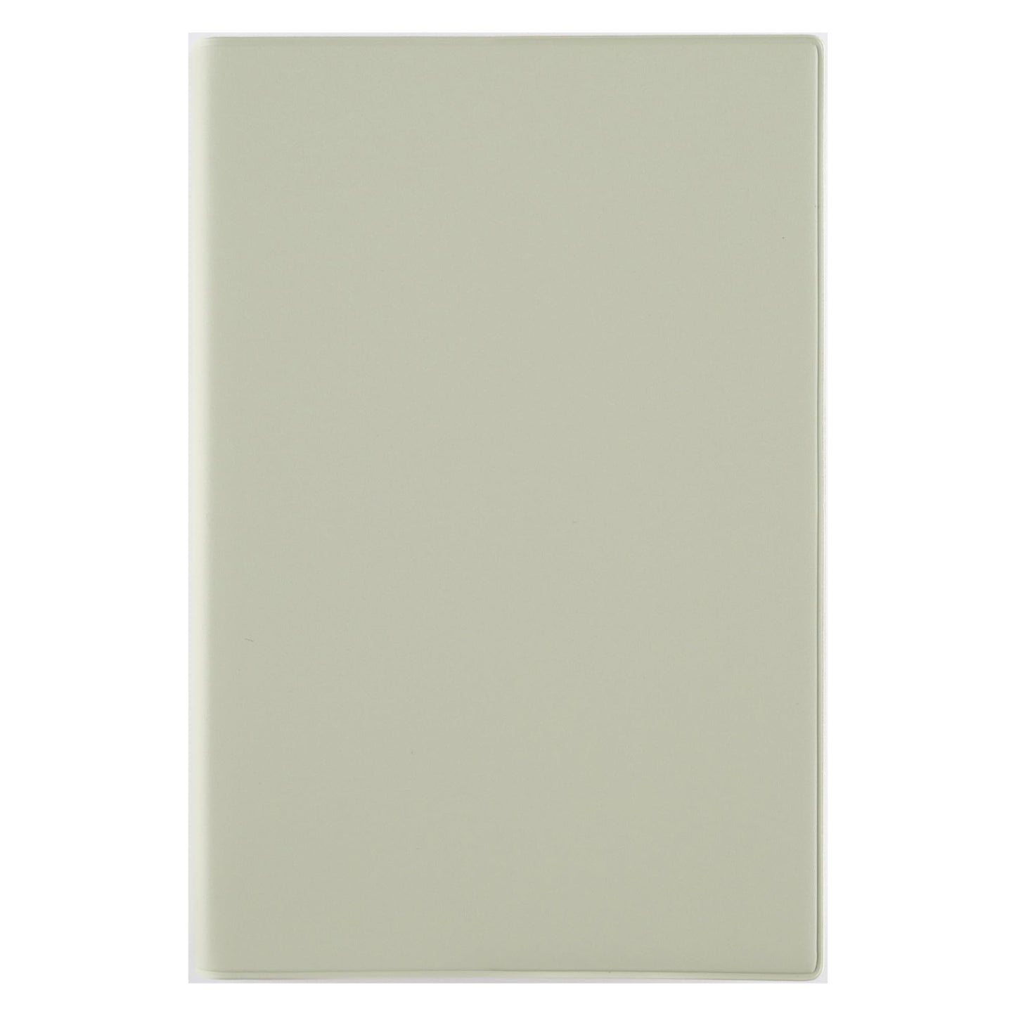 torinco 1（No.553）2026 Japanese Daily Planner (B6 Slim 4.7'' x 7.2'') 1 Page Per Day with Blue Grid + Monthly Split-Box Blocks, Easy-to-Use, Clean Layout for Everyday Planning - Milk Green