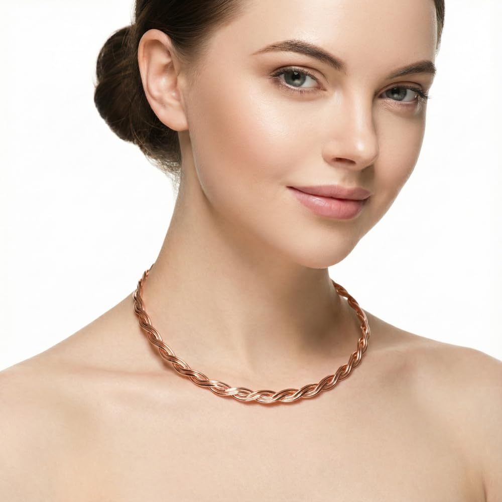 Sunshinesea Copper Necklace for Adjustable Size for women