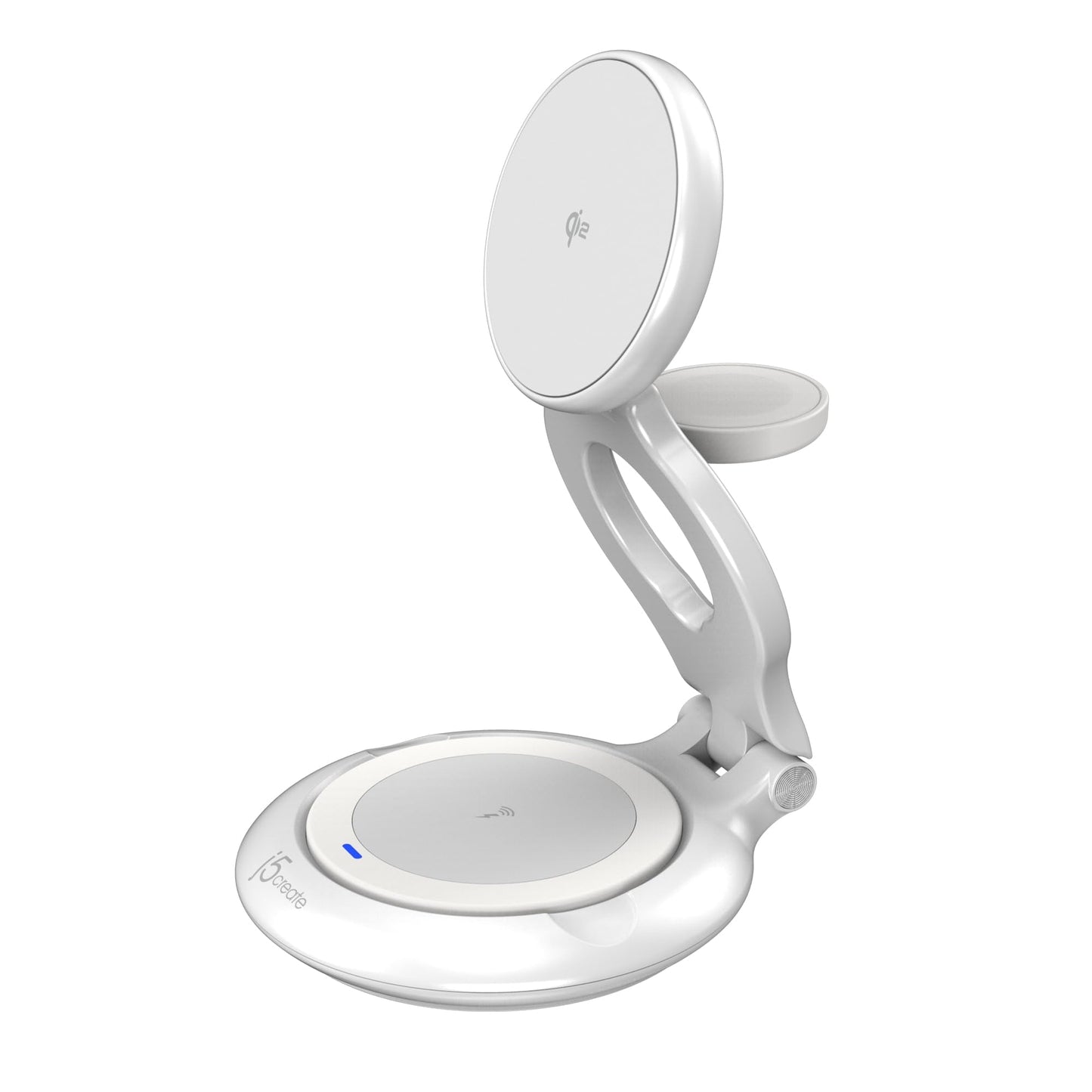 j5create Qi2 3-in-1 Magnetic Foldable Wireless Charging Station (JUPW3415)