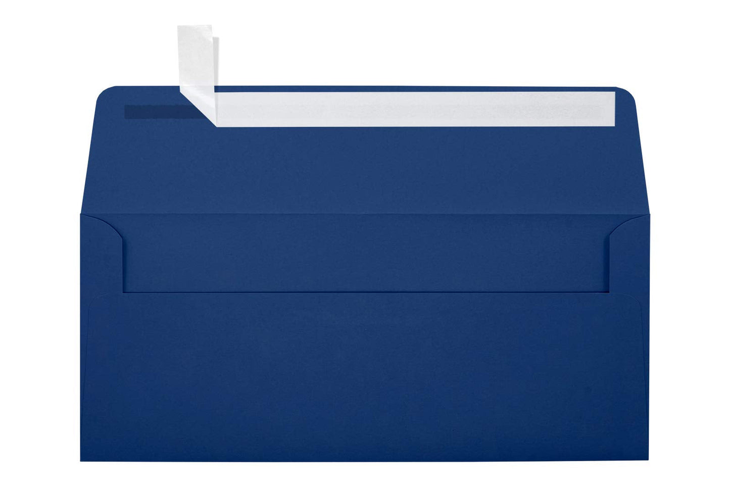 LUXPaper #10 Business Envelopes | Peel & Press | 4 1/8" x 9 1/2" | Navy Blue | 80lb. Text | 50 Qty