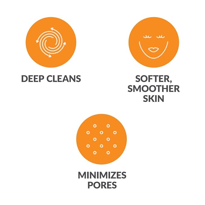 Facial Cleansing Brush Head Replacement Set Compatible with Mia 1, Mia 2, Mia Fit, Alpha Fit, Smart Profile Uplift, 4 Pack