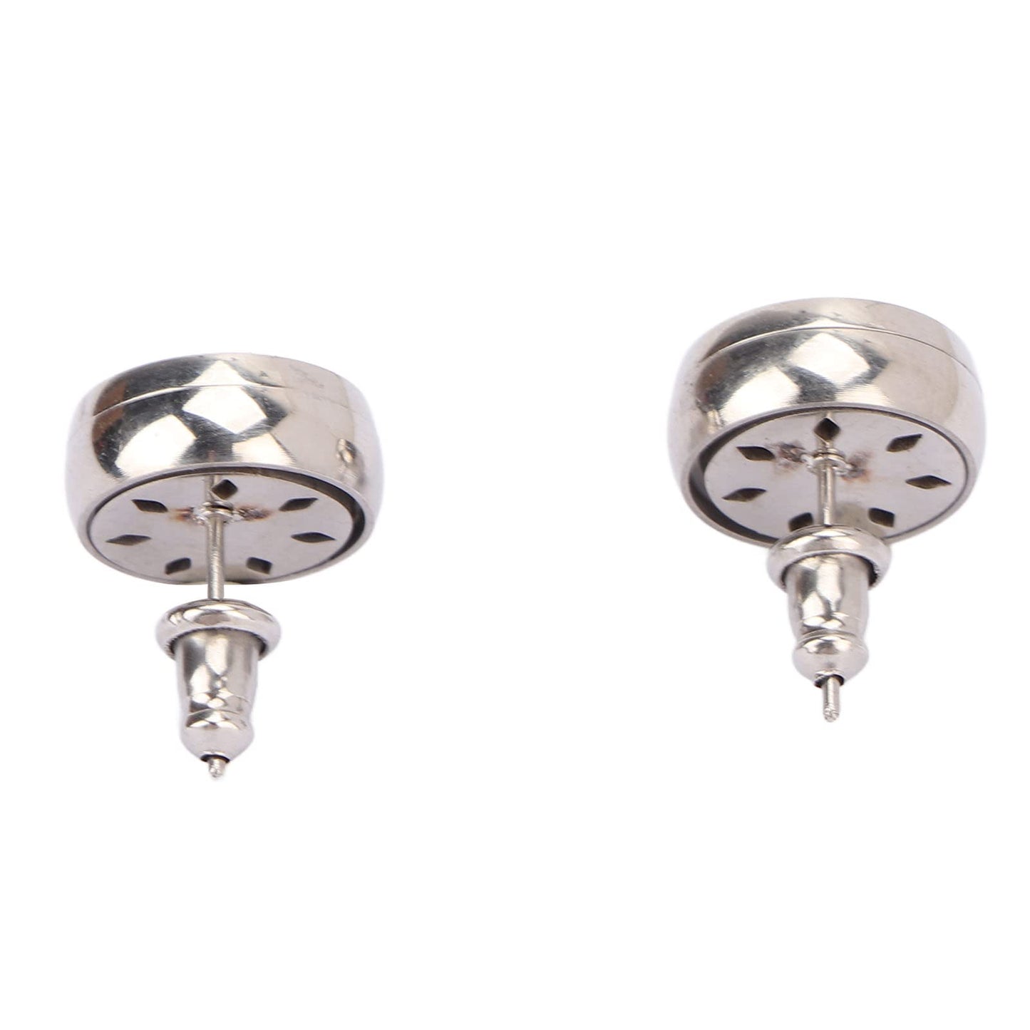 Essential Oil Stud Earrings, Stylish Round Essential Oil Diffuser Earrings Aromatherapy Lightweight Lasting for Home for Women (EH290-5)