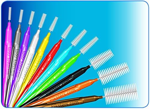 Piksters Interdental Brushes, Size 6, Green Handle