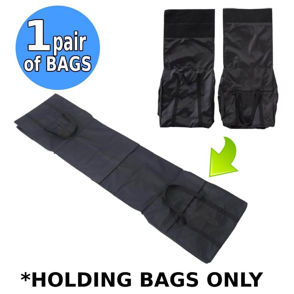 Japard Dog Agility Equipment 18-24 Inch Tunnel Sandbags 2 Pack