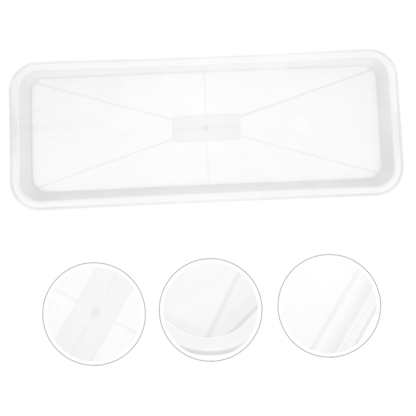 BESPORTBLE 10pcs Plant Drainage Trays Flower Pot Saucers Water Catching Trays for Indoor Plants