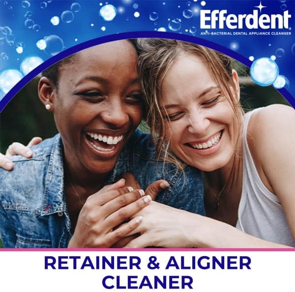 Efferdent Retainer & Denture Cleaner Tablets, Complete Clean, 44 Count, (Pack of 3)