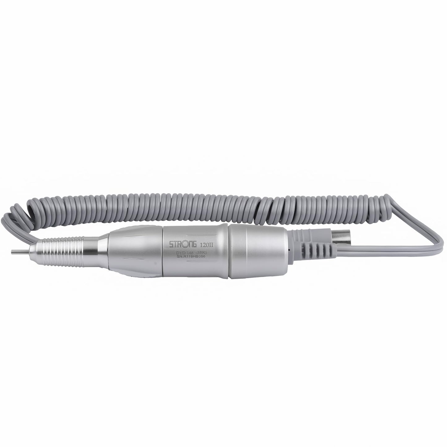 Electric Nail Art Drill Pen 35000RPM Manicure Tool Nail Drill Accessories(Silver)